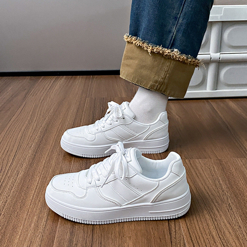 Dame mode sneakers i urban design med høj sål og åndbar struktur Stilla