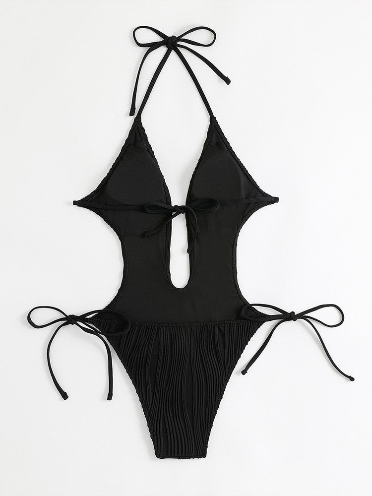 Dame Cut-Out Høj Talje Monokini Stilla