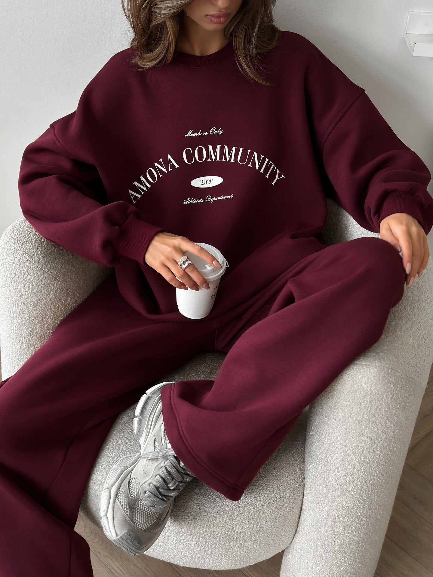 Dame afslappet Hoodie-sæt Stilla