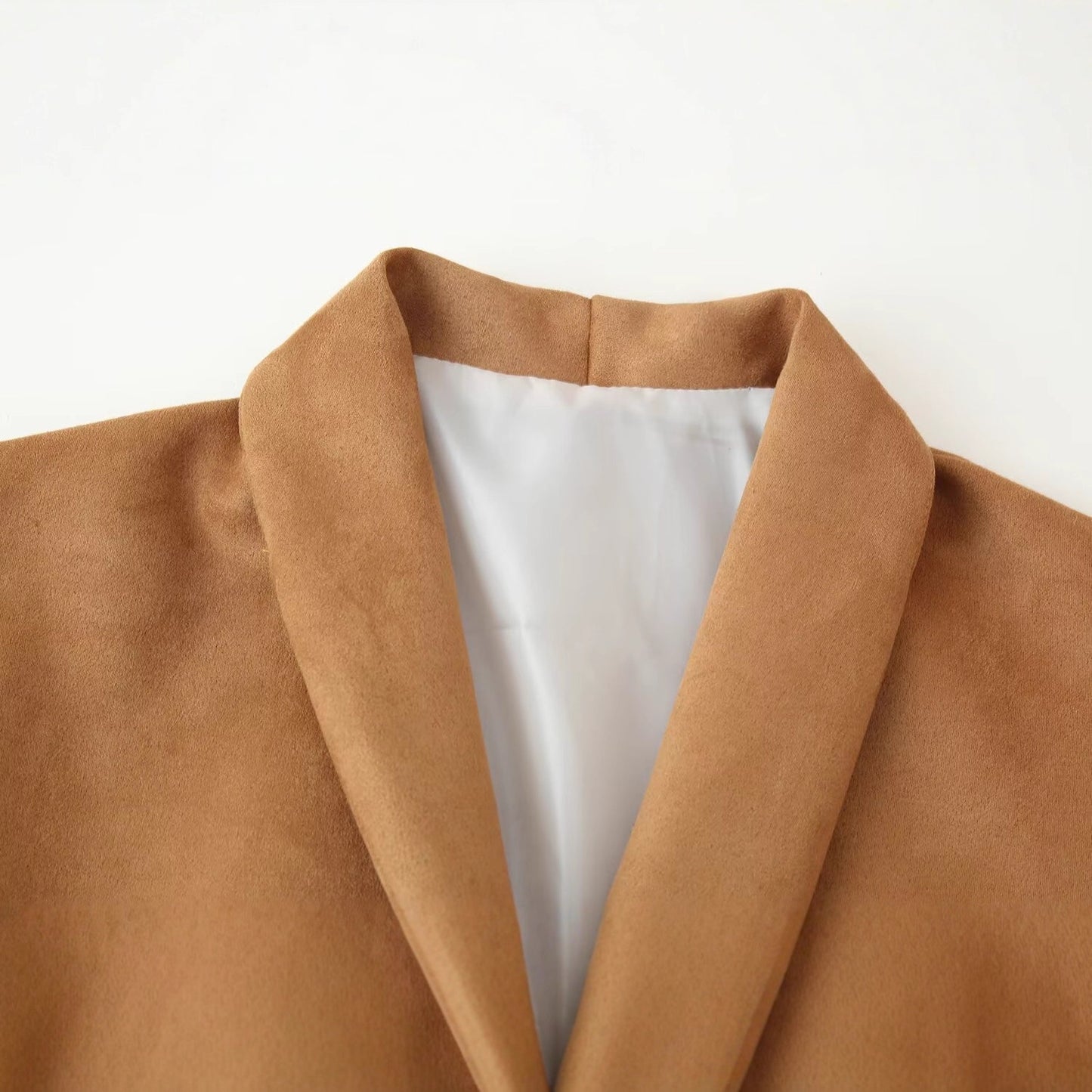 Dame elegant blazer med asymmetrisk ærmer og praktiske lommer Stilla