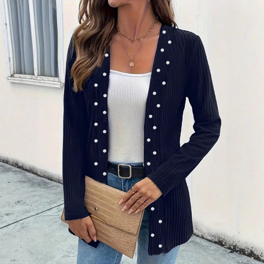 Dame Langærmet Cardigan Stilla