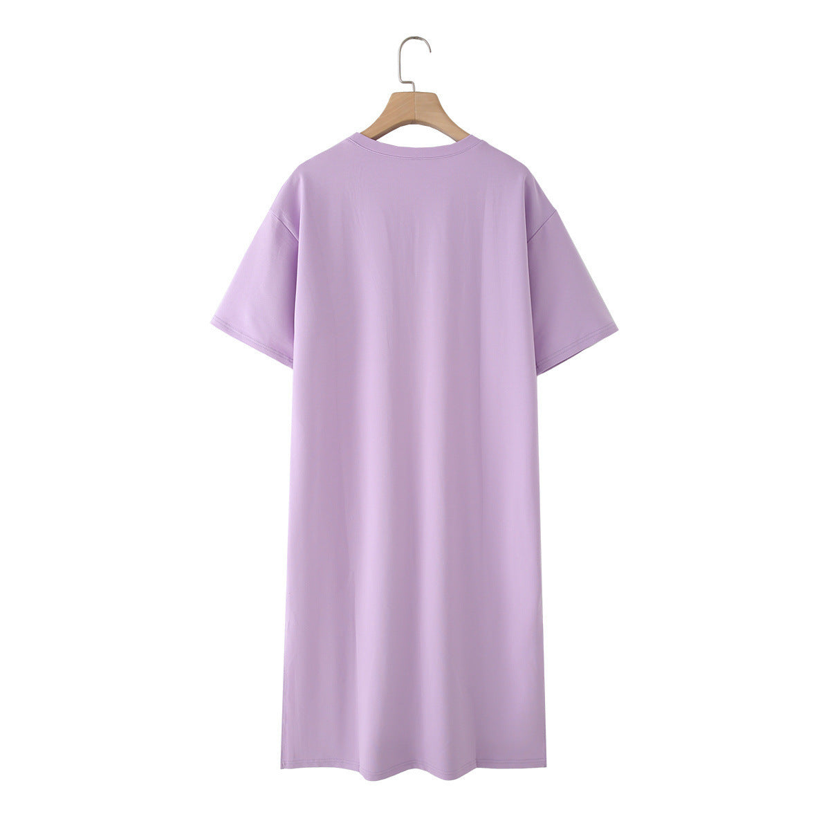 Dame afslappet langærmet kjole Stilla