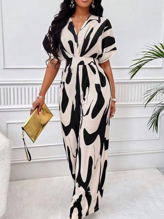 Dame Mode Jumpsuit med behagelig elastik Stilla
