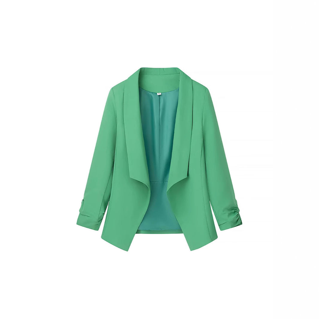 Dame elegant Blazerjakke med stilfuld revers og raffineret snit Stilla