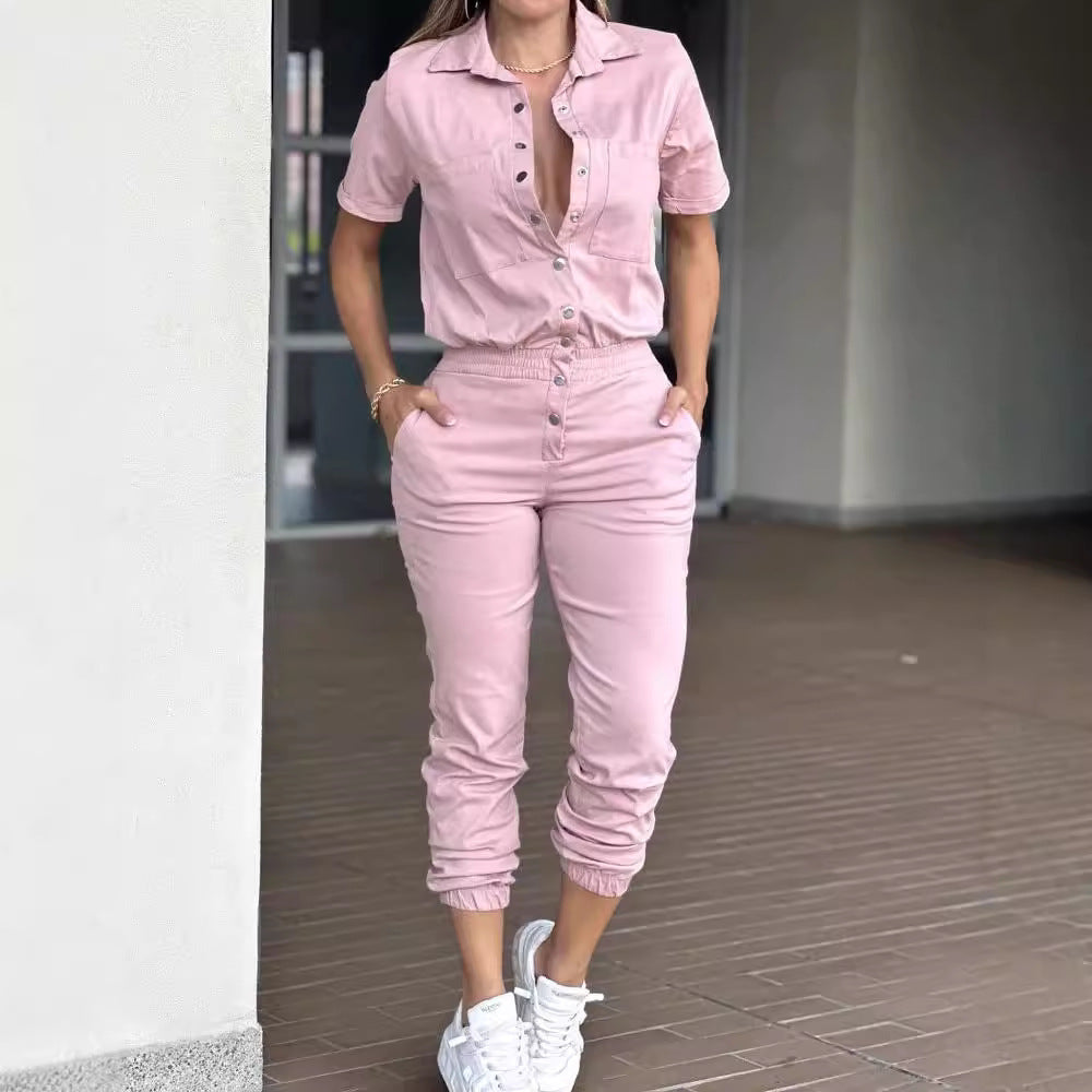 Dame jumpsuit i afslappet stil Stilla