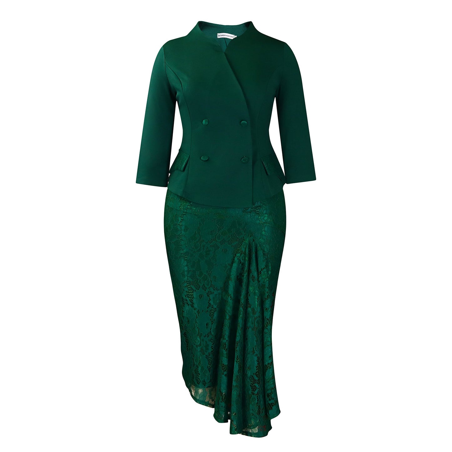 Dame Eksklusiv Blazer med Blyantskirt Stilla