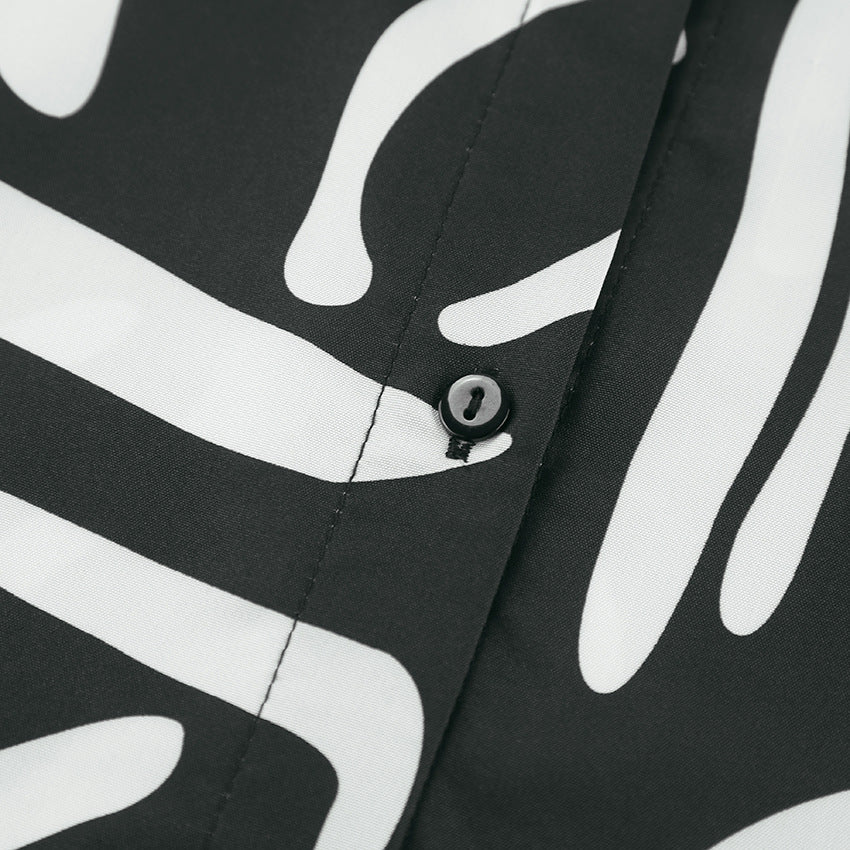 Dame designer fritidsdragt med elegant leopardmønster Stilla