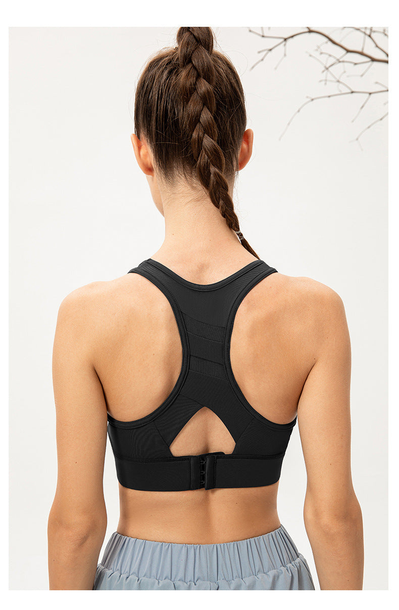 Stilla | Strength Én Delt Yoga Bh Justerbar Spænde Sportsveste, Stødabsorberende Løbe Træningsundertøj Til Kvinder