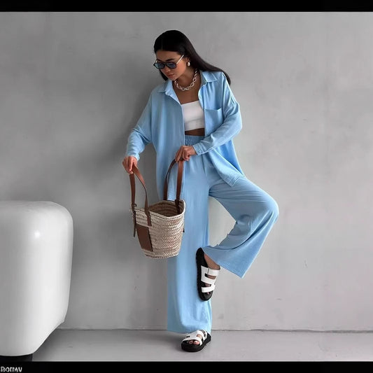 Dame afslappet silke skjorte Stilla