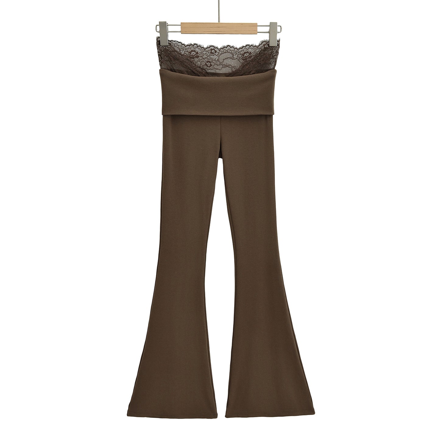 Dame Løs Bootcut Leggings med Spidssnit Stilla