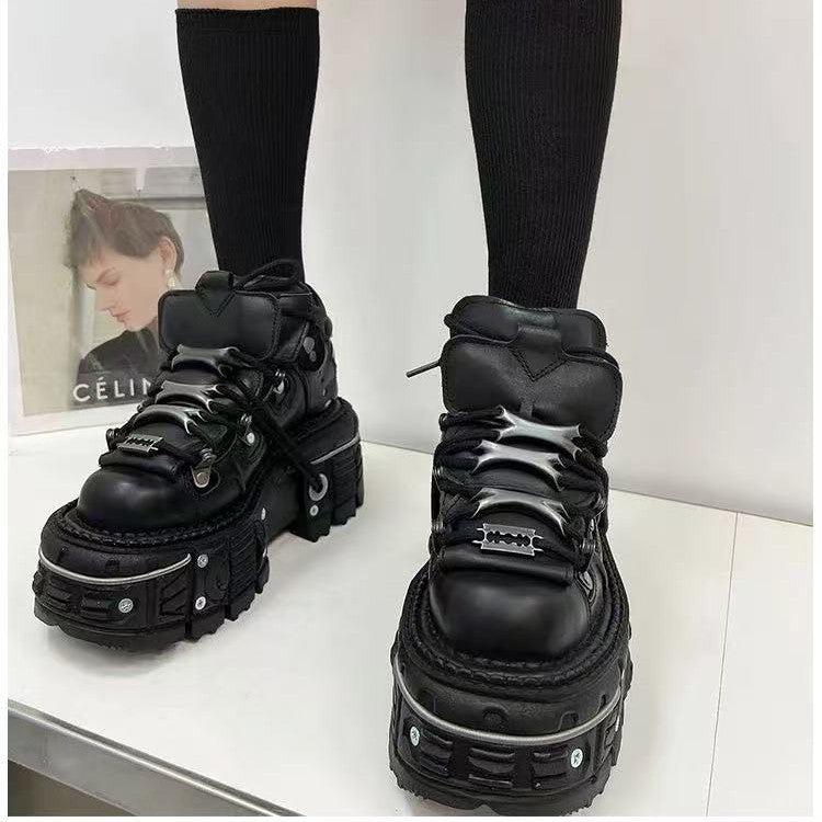 Dame Stabile High-Top Støvler med robust Gummisål Stilla