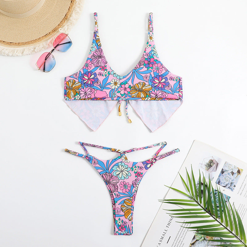 Dame Cut-Out Bikini Sæt Stilla