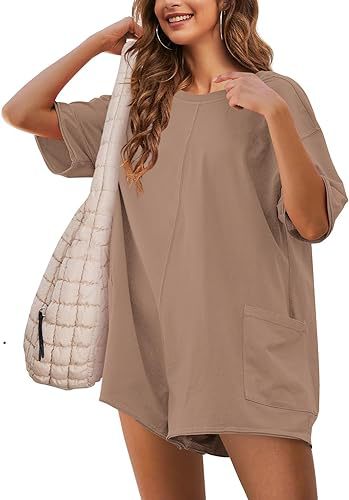 Dame fritids-T-shirt og shorts sæt Stilla