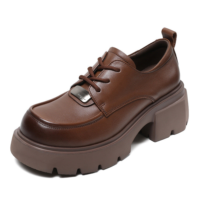 Dame Stilfulde Chunky Såle Casual Oxfords Stilla