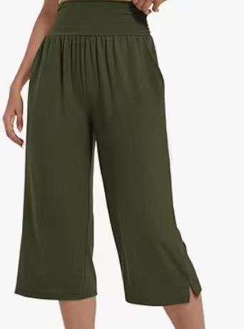 Dame Vidde Culotte med elastisk talje og sidelæg Stilla
