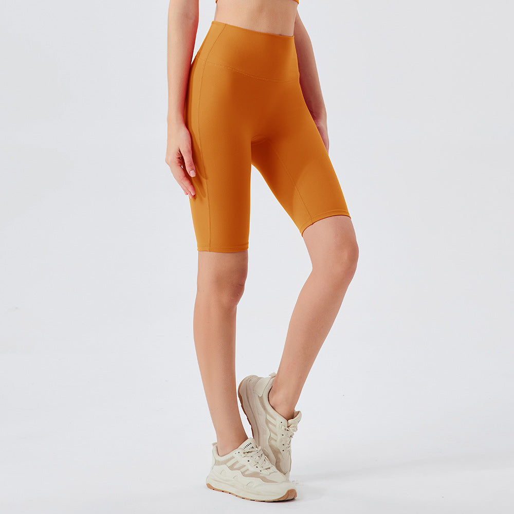 Stilla | Høj Talje Yoga Shorts Åndbare, Formende Fitness Shorts Til Kvinder