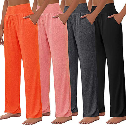 Dame Vidde Chino-Bukser med elastisk Talje og Behagelig Pasform Stilla