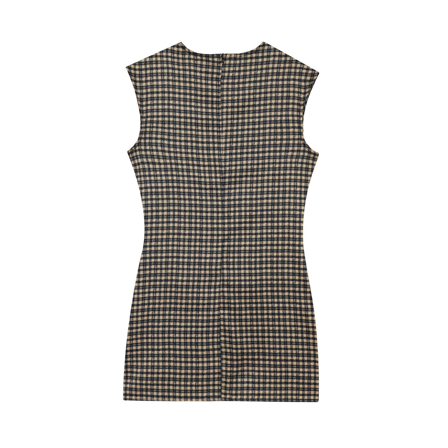 Femme Sleek Struktureret Bælte-top Mini Kjole Stilla