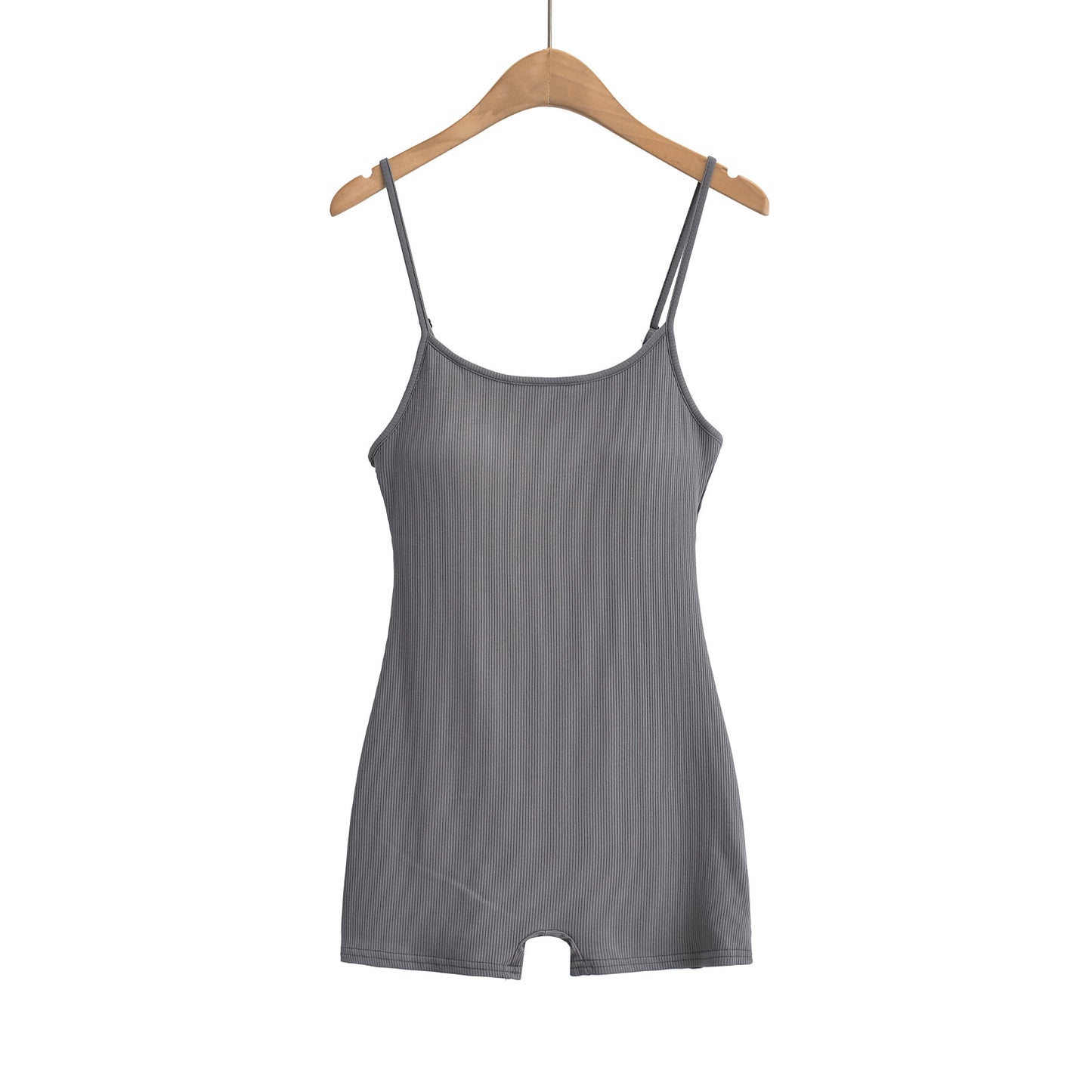Dame ærmeløs jumpsuit med justerbare stropper og elastisk materiale Stilla