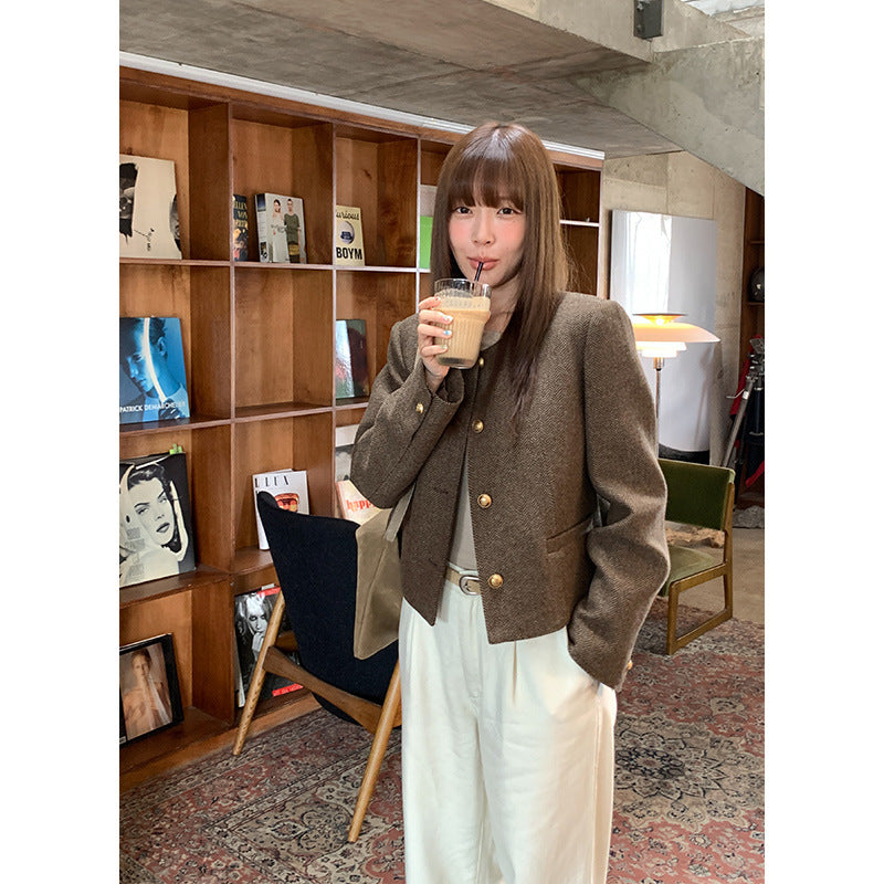 Dame elegant blazjakke med kvalitets knapdetaljer og komfortabel pasform Stilla