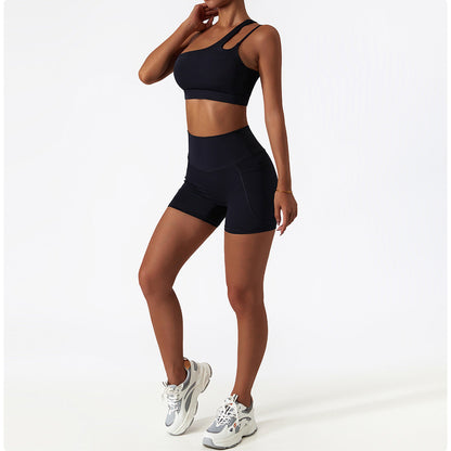 Stilla | Ice Silk Nude Feel Sport Shorts Hurtigttørrende Slim Yoga Bukser