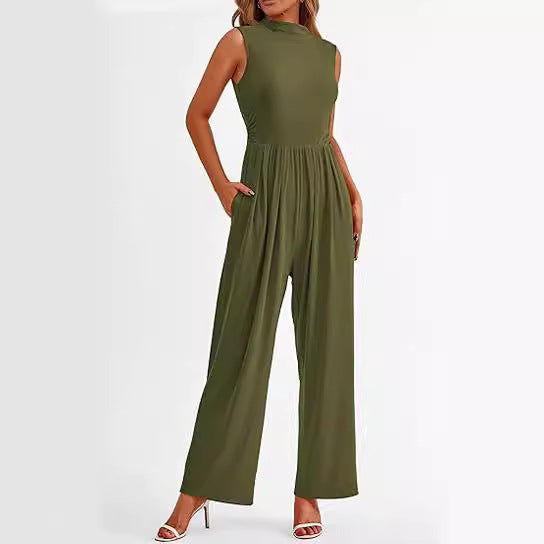 Dame elegant Flowy Jumpsuit Stilla