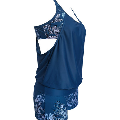 Dame Tankini-sæt med stilfuld overdel og komfortable shorts Stilla