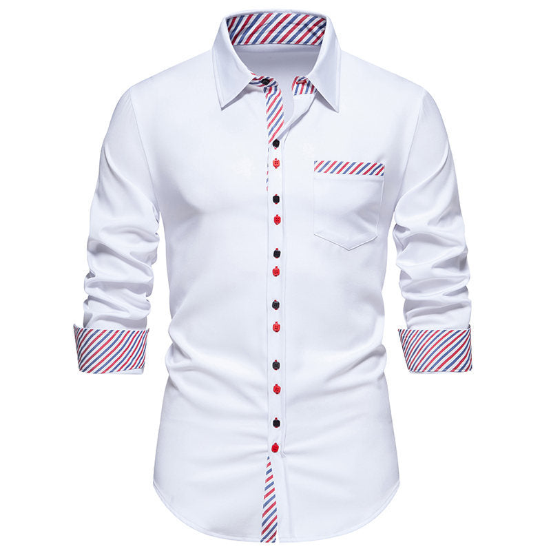 Herrer Stilfuld Button-Up Dress Shirt Stilla