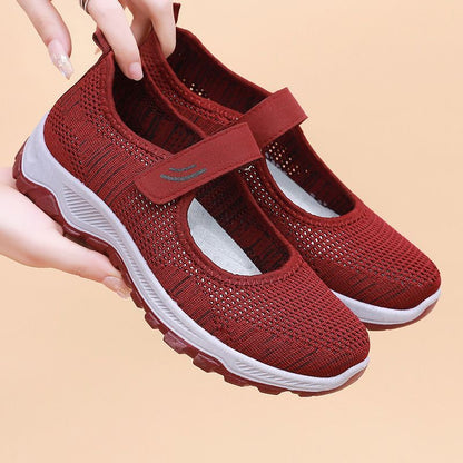 Femme åndbare Mary Jane Sneakers Stilla