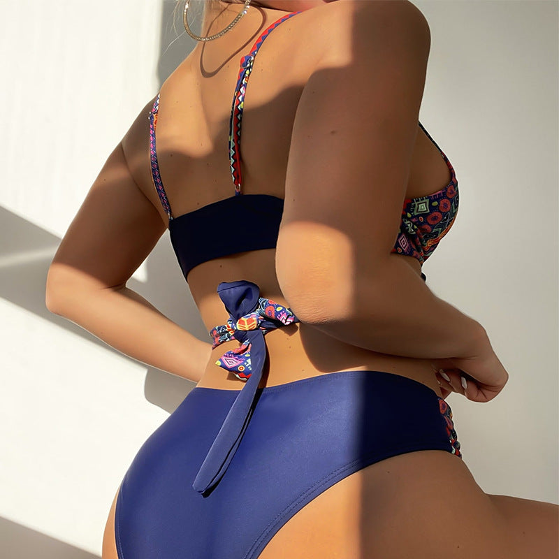 Dame Cut-Out mønstret badeshorts Stilla