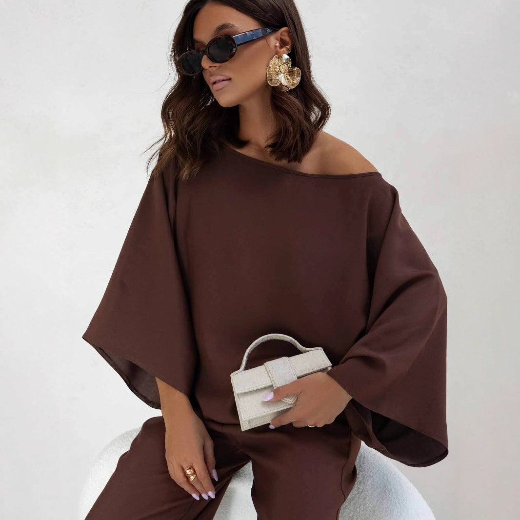 Dame Letvægts Bredbenet Jumpsuit Stilla