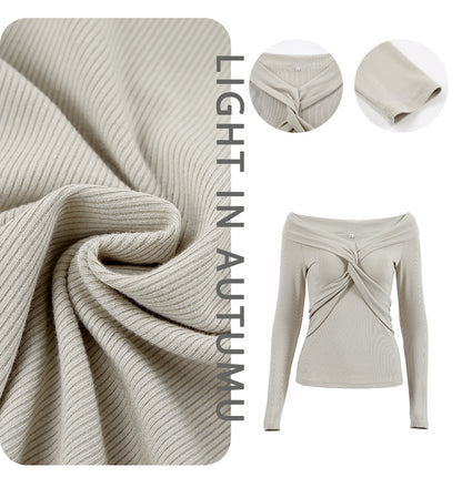 Dame bodysuit med stilfuldt omslag design og dyb V-udskæring Stilla