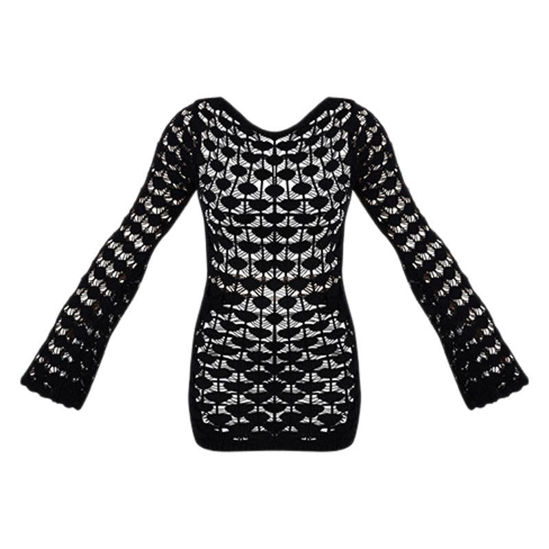 Dame Elegant Åben Ryg Striktop Stilla