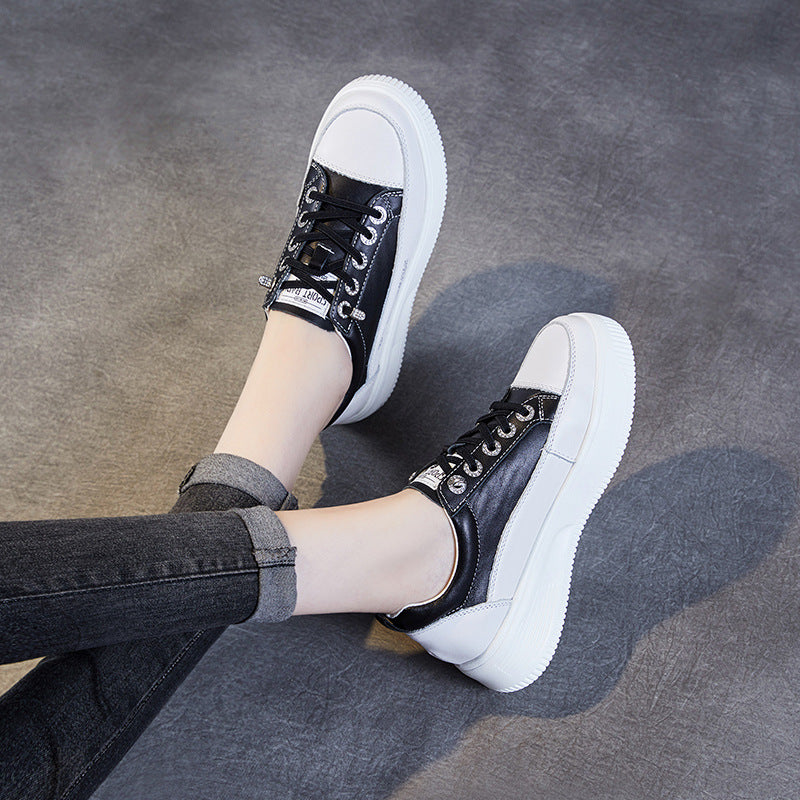 Femme Chunky Snørebånd Sneakers med stilfulde detaljer Stilla