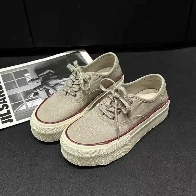 Dame afslappede sneakers med høj plateau Stilla