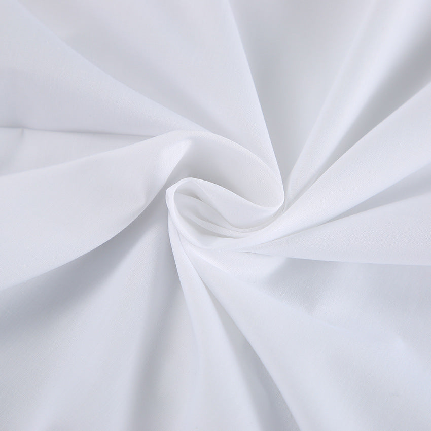 Dame elegant bluse med 3D-blomsterapplikation Stilla