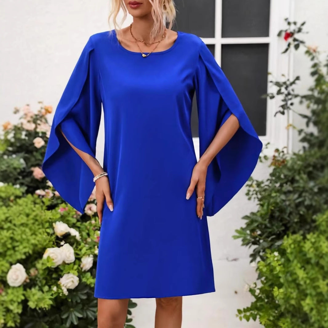 Dame elegant cut-out kjole Stilla