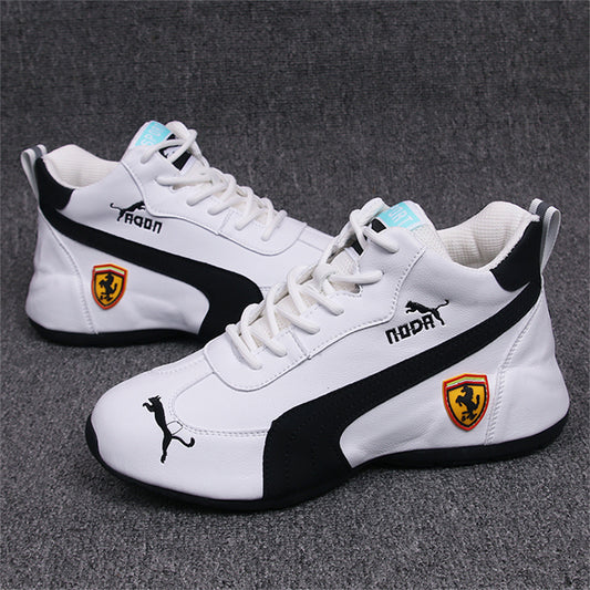 Herrer motorsports-inspirerede high-top sneakers Stilla