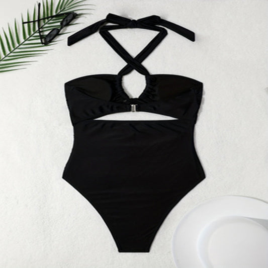 Dame Cut-Out Højskåret Én-styk svømmedragt Stilla