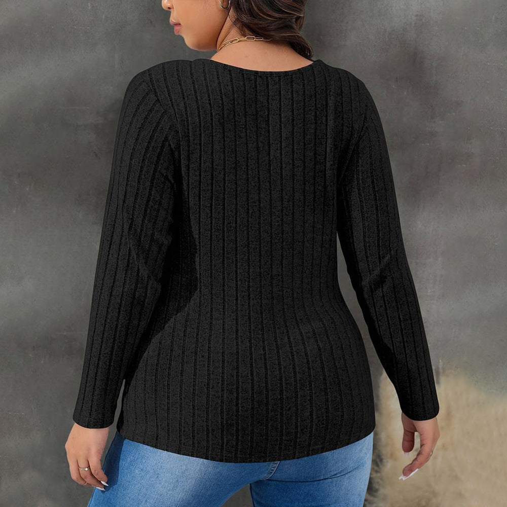 Dame elegant indpakningsoberdel med struktureret design Stilla