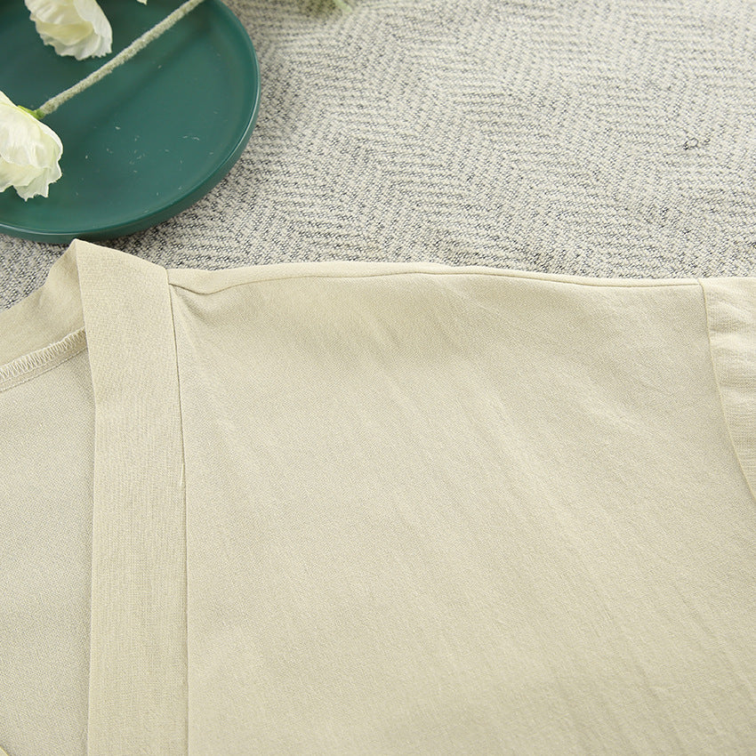 Dame afslappet lounge-sæt med cropped top og shorts Stilla