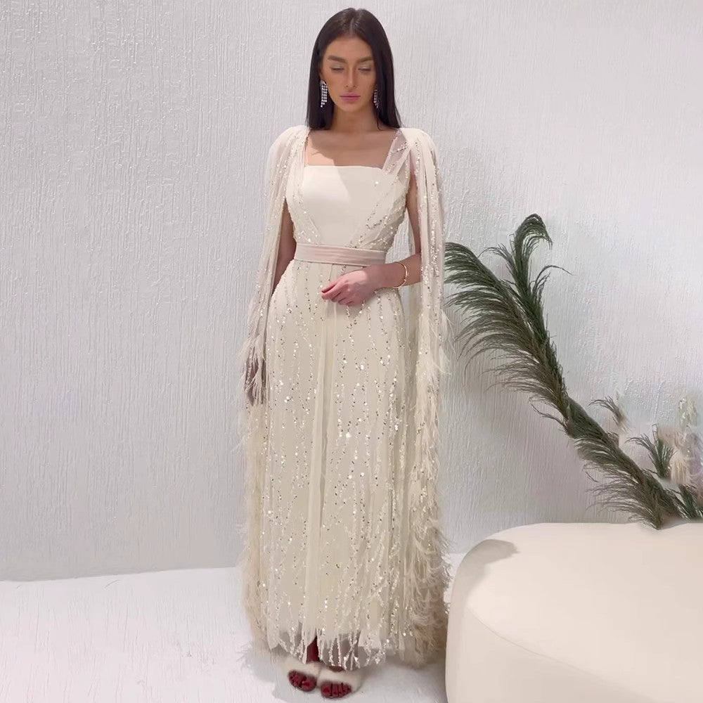 Stilla | Elegant Banketkjole Sexy Lang Nederdel