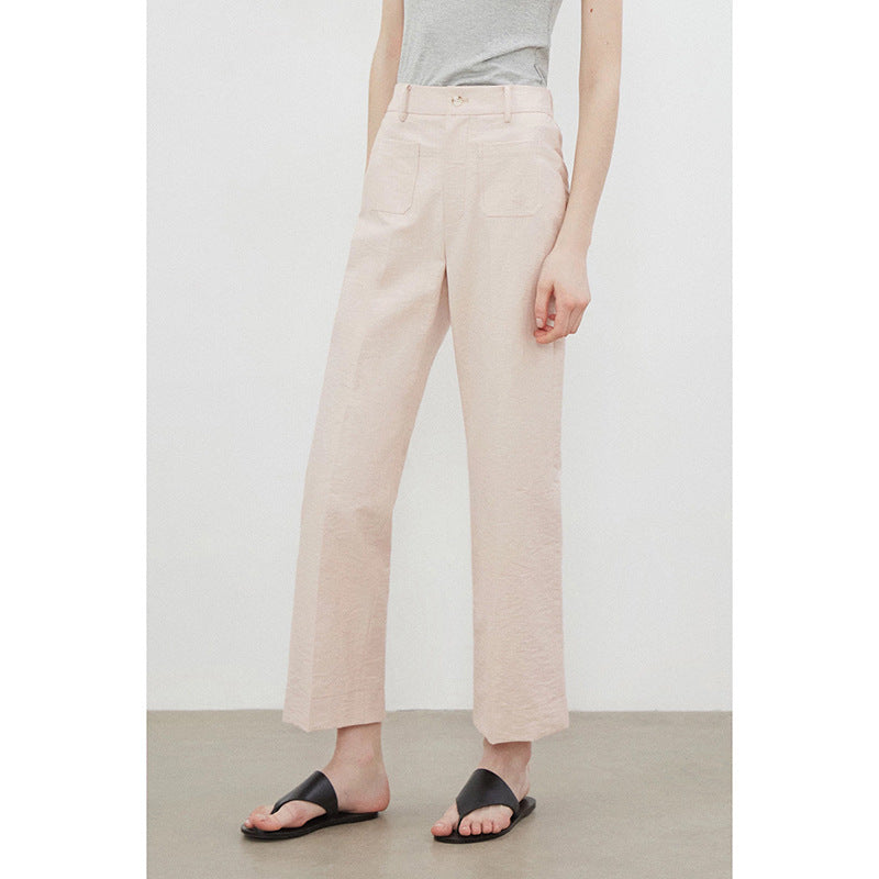 Dame afslappede palazzo bukser med høj talje og praktiske lommer Stilla