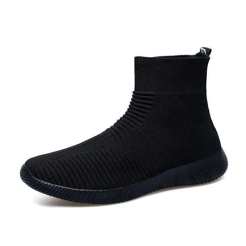 Herrer Strik High-Top Slip-On Sneakers Stilla