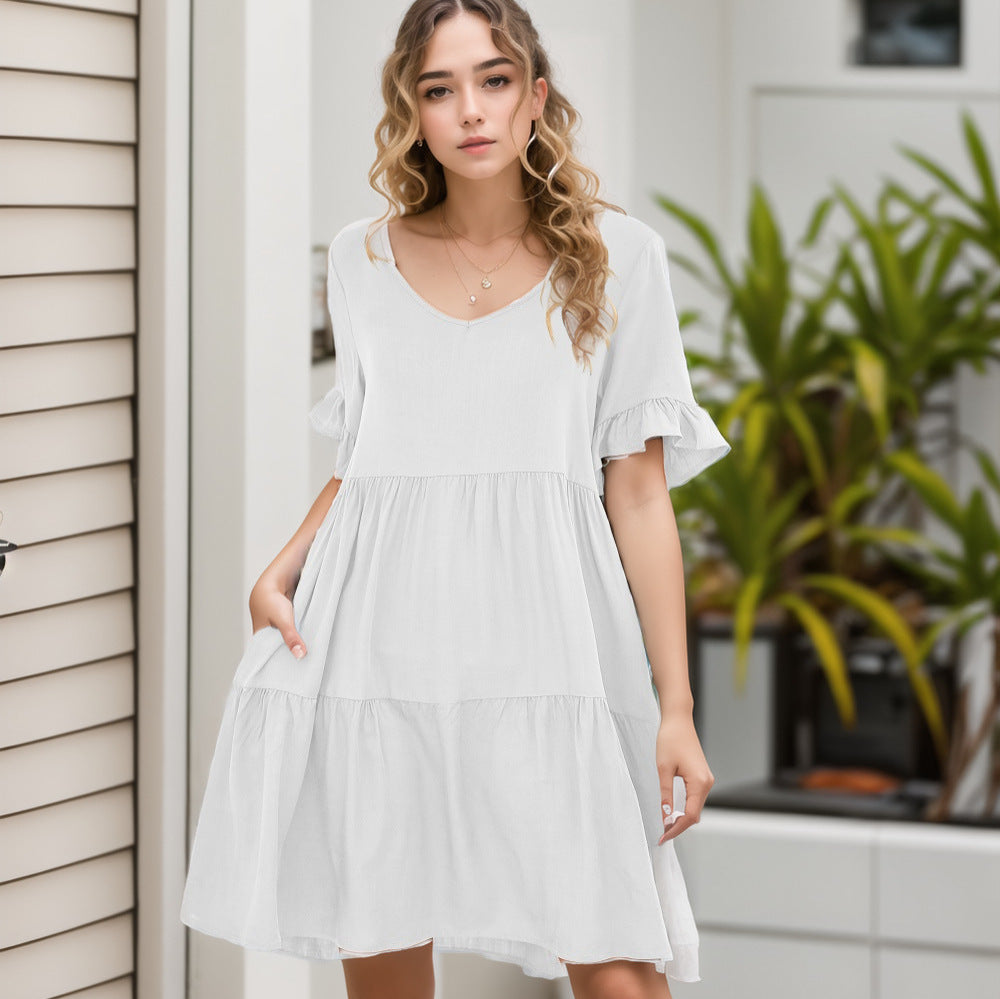 Dame afslappet aftenkjole Stilla