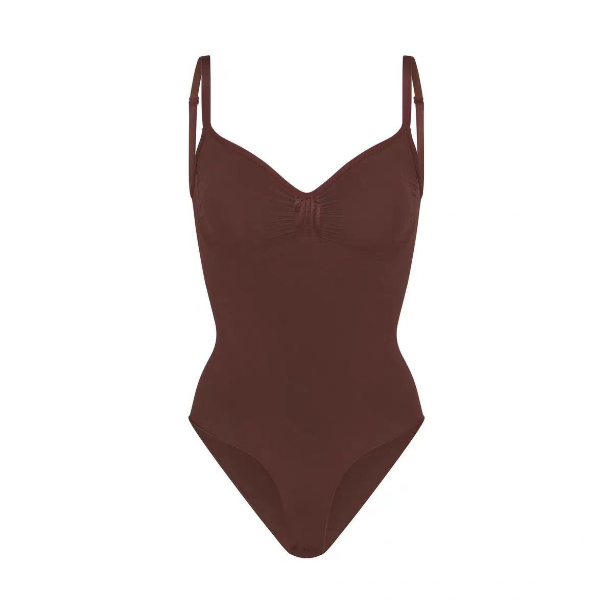 Dame Sømløs Justerbare Stropper Bodysuit Stilla
