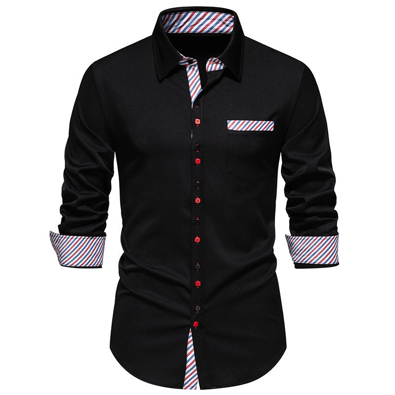 Herrer Stilfuld Button-Up Dress Shirt Stilla
