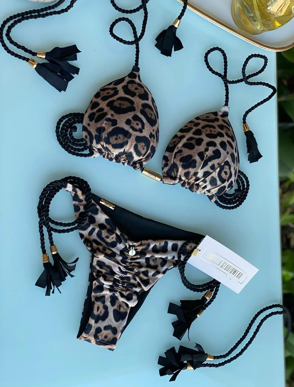 Dame Dyreprint Bikini Sæt Stilla