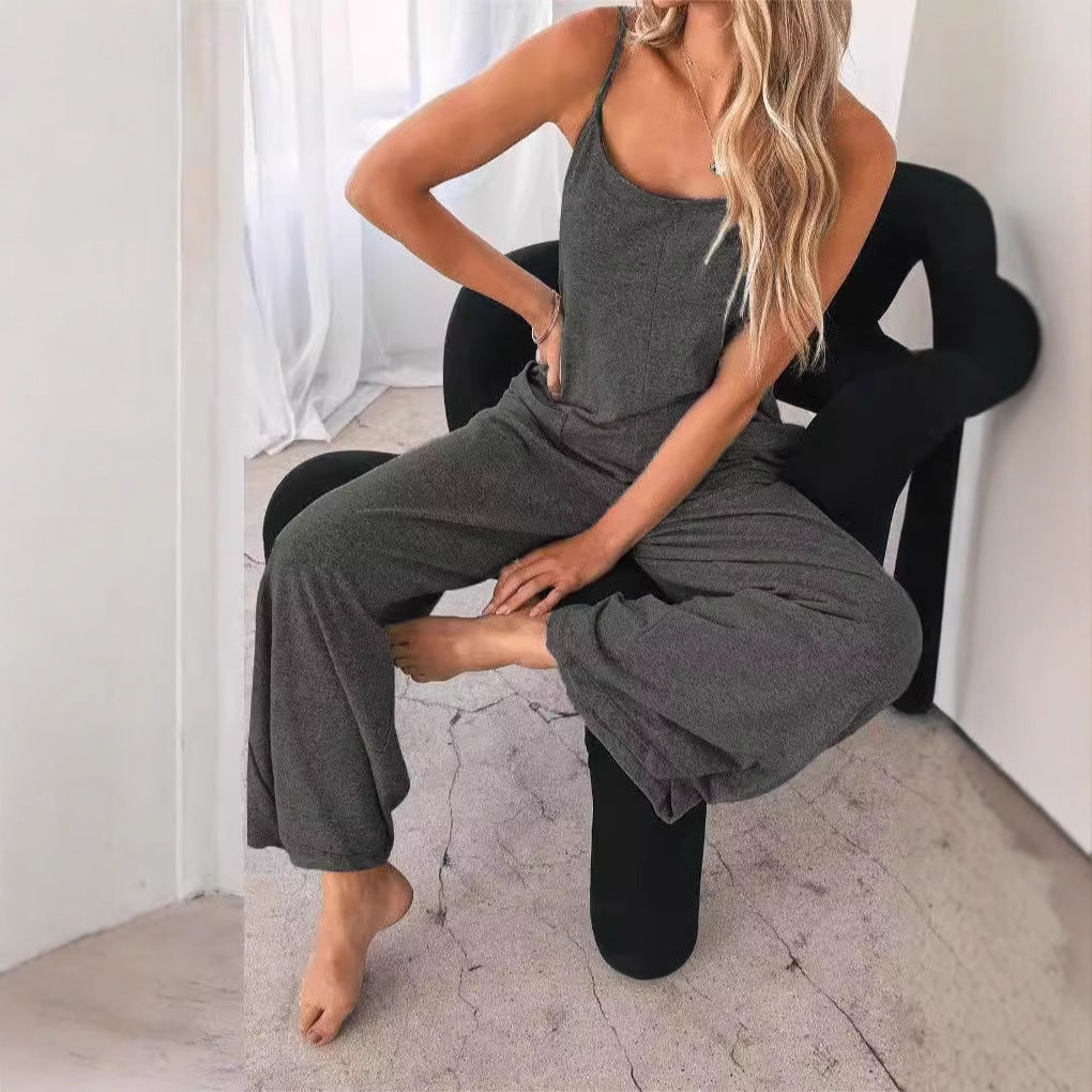 Dame Afslappet Pas Bred Ben Form Overall Stilla