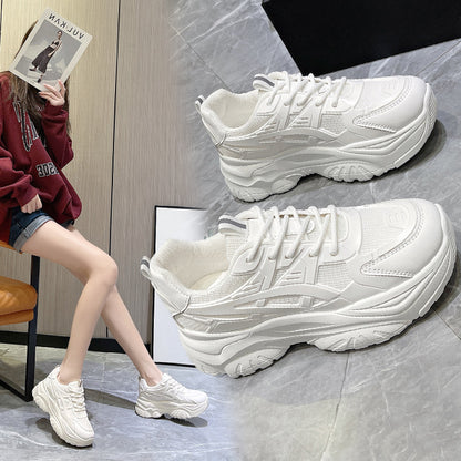Dame Sporty Chunky Sneakers med åndbart mesh-overdel og støddæmpende sål Stilla